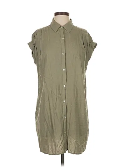Pre-owned Dee Elly Casual Dress In Green
