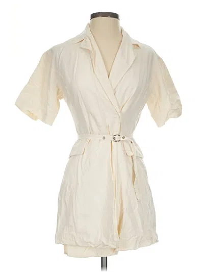 Pre-owned Dee Elly Casual Dress In Ivory
