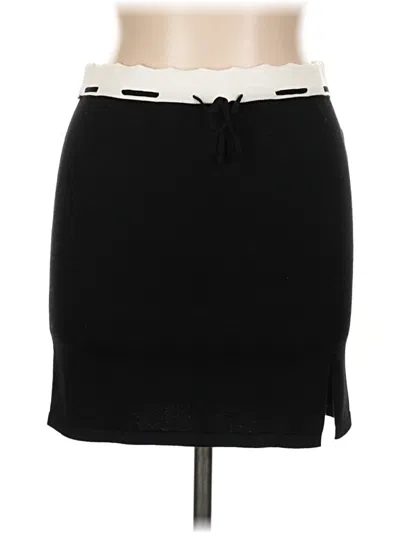 Pre-owned Dee Elly Casual Skirt In Black