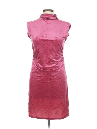 Pre-owned Dee Elly Cocktail Dress In Burgundy