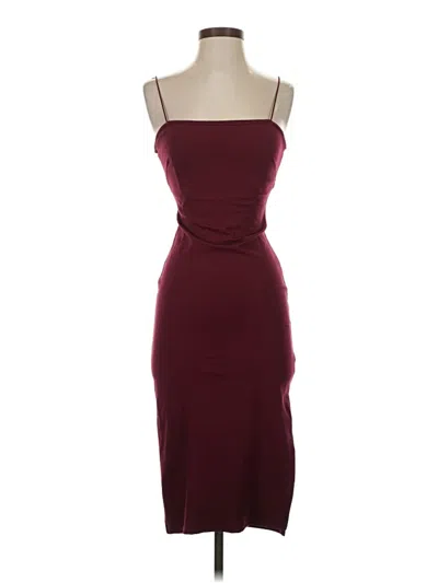 Pre-owned Dee Elly Cocktail Dress In Burgundy