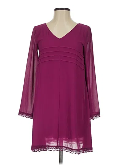 Pre-owned Dee Elly Cocktail Dress In Burgundy