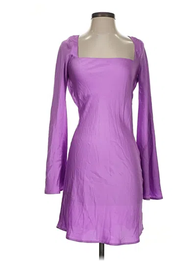 Pre-owned Dee Elly Cocktail Dress In Purple