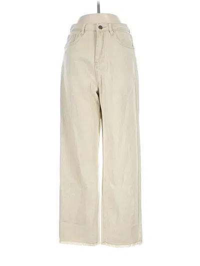 Pre-owned Dee Elly Jeans In Ivory