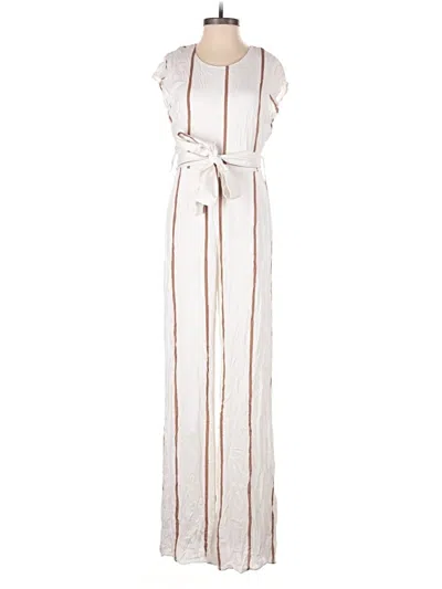 Pre-owned Dee Elly Jumpsuit In Ivory