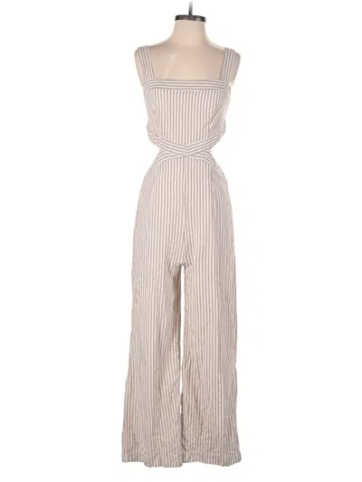 Pre-owned Dee Elly Jumpsuit In White