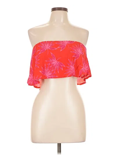 Pre-owned Dee Elly Kimono In Red