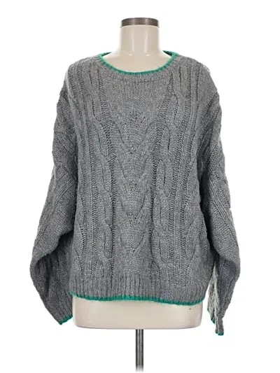 Pre-owned Dee Elly Pullover Sweater In Gray