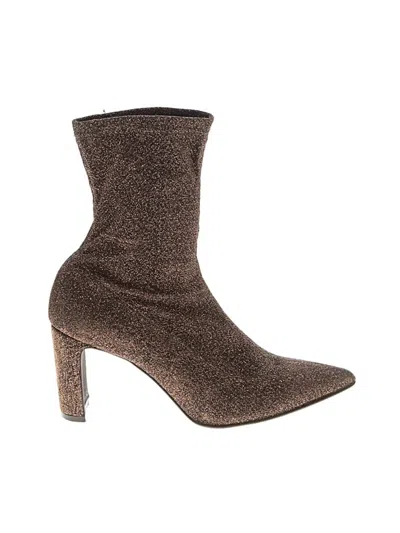 Pre-owned Dee Keller Boots In Gold