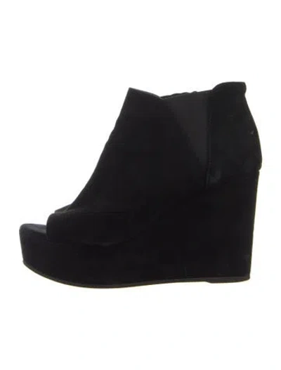 Pre-owned Dee Keller Suede Boots In Multi
