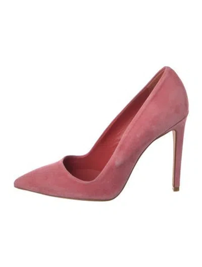 Pre-owned Dee Keller Suede Pumps In Pink