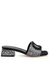 Dee Ocleppo Dizzy Ii Slide Sandal In Silver