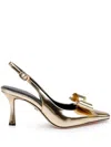 Dee Ocleppo Coronado Slingback Pump In Gold