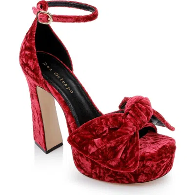 DEE OCLEPPO DEE OCLEPPO BENTON ANKLE STRAP PLATFORM SANDAL