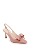 Dee Ocleppo Coronado Slingback Pump In Blush Leather