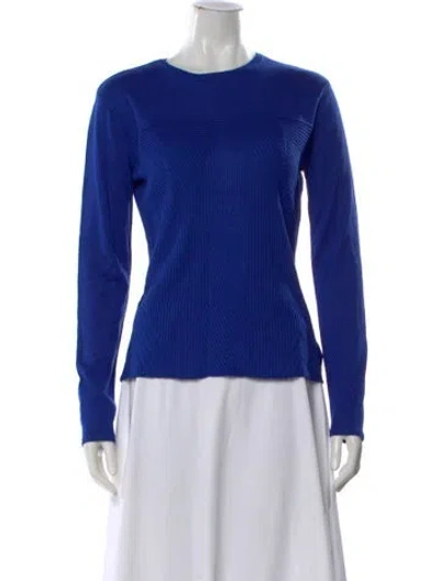 Pre-owned Dee Ocleppo Crew Neck Sweater W/ Tags In Blue