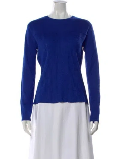 Pre-owned Dee Ocleppo Crew Neck Sweater W/ Tags In Blue