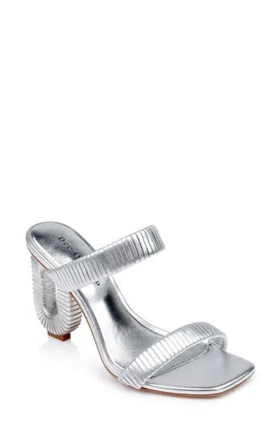 Dee Ocleppo Jamaica 90mm Leather Sandals In Silver
