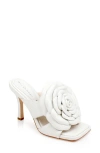 Dee Ocleppo Kingston Slide Sandal In White Leather
