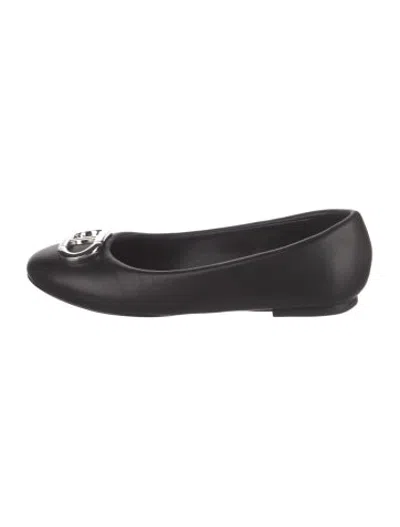 Pre-owned Dee Ocleppo Leather Ballet Flats In Black