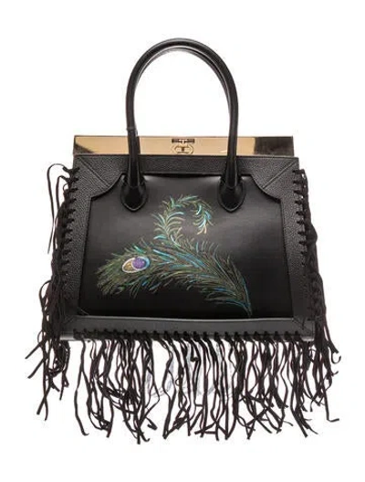 Pre-owned Dee Ocleppo Leather Tote In Black