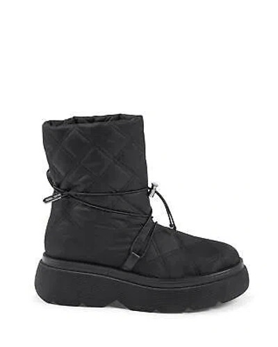 Pre-owned Dee Ocleppo Modern Nylon Snow Ankle Boot - Boots - Black -size 39