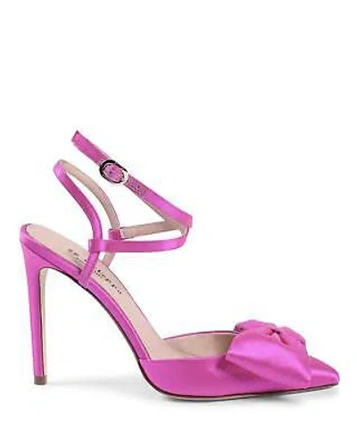 Pre-owned Dee Ocleppo Bow Slingback Pumps - Pink - Pumps & Heels - Fuchsia -size 41