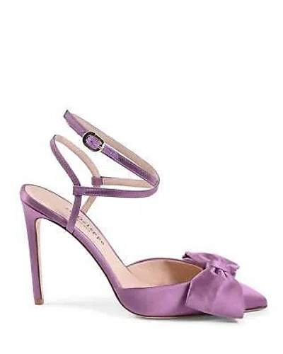 Pre-owned Dee Ocleppo Bow Slingback Pumps - Lilac - Pumps & Heels - Purple -size 38.5