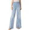Dee Ocleppo Tabitha Seamed Wide Leg Jeans