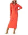 Dee Ocleppo Women's Adira Long Sleeve Sweater Dress In Red