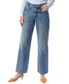 Dee Ocleppo Women's Astrid High-rise Wide-leg Jeans In Blue