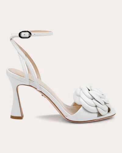 Dee Ocleppo Aurora Ii Leather Sandals In White