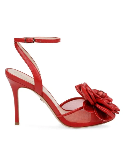 Dee Ocleppo Women's England Sandals In Red Leather
