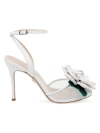 Dee Ocleppo Women's England Sandals In White Leather