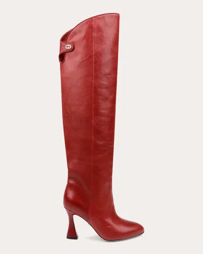 Dee Ocleppo Ojai Knee High Boot In Rust Leather