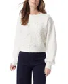 Dee Ocleppo Women's Oriel Embellished Overlay Pullover In White