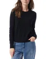 Dee Ocleppo Women's Sally Colorblocked Crewneck Sweater In Black