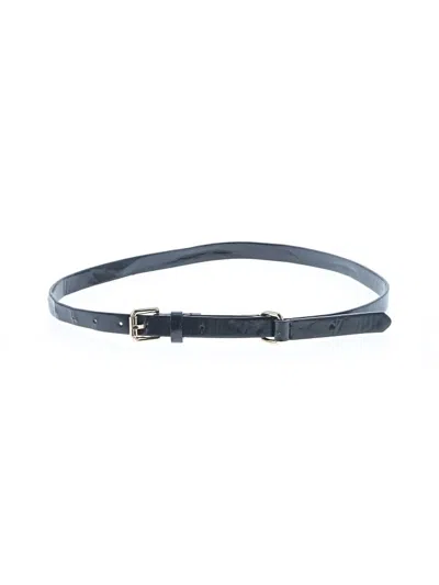 Pre-owned Deena & Ozzy Leather Belt In Black