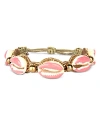 Deepa By Deepa Gurnani Anise Bead & Shell Slider Bracelet In Multi