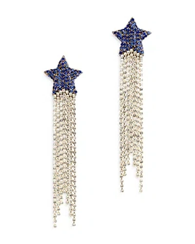 Deepa By Deepa Gurnani Evren Star Drop Earrings In Gold