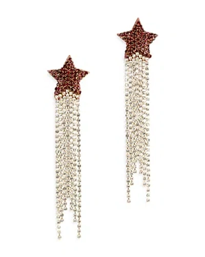 Deepa By Deepa Gurnani Evren Star Drop Earrings In Gold