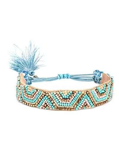 Deepa By Deepa Gurnani Miles Beaded Slider Bracelet In Multi