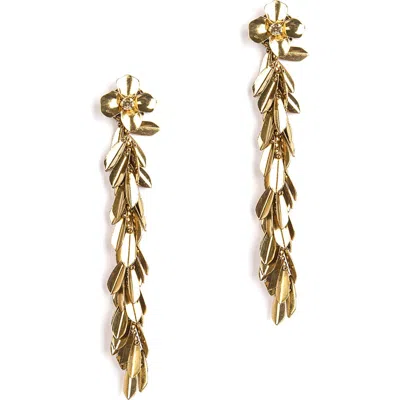 Deepa Gurnani Demeter Lineral Drop Earrings