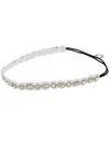 Deepa Gurnani Diamanté Embellished Headband In White