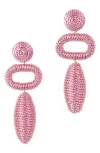 Deepa Gurnani Fontana Drop Earrings In Pattern