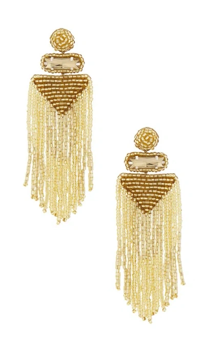 Deepa Gurnani Jody Earrings In Gold