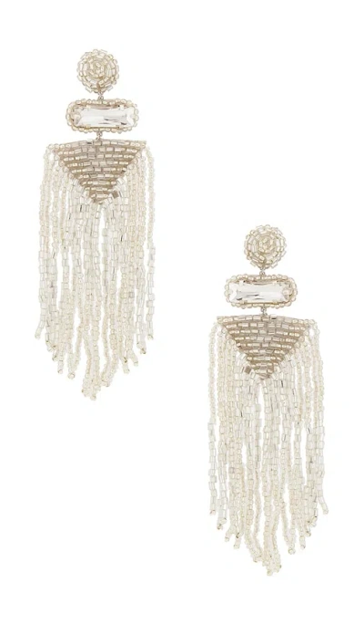 Deepa Gurnani Jody Earrings In Silver