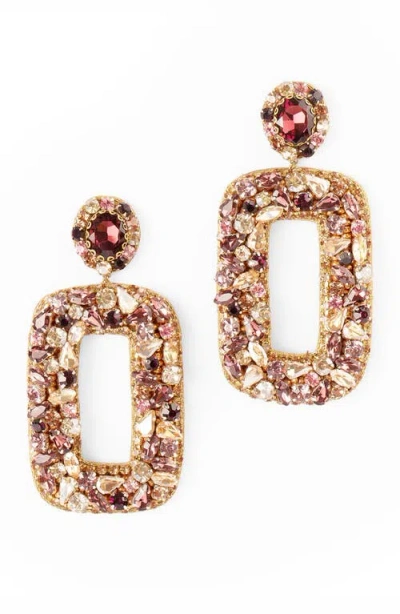 Deepa Gurnani Libi Drop Earrings In Multi
