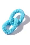 Deepa Gurnani Loulou Beaded Drop Earrings In Blue