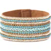 Deepa Gurnani Manny Beaded Bracelet In Multi